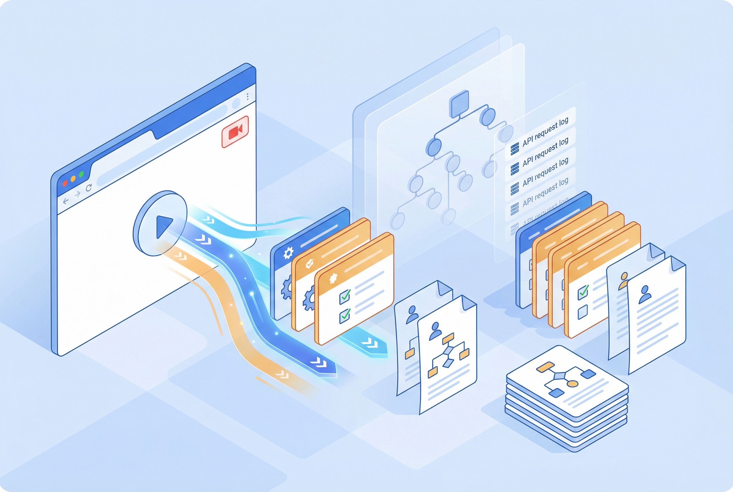 Session recording and test story generation